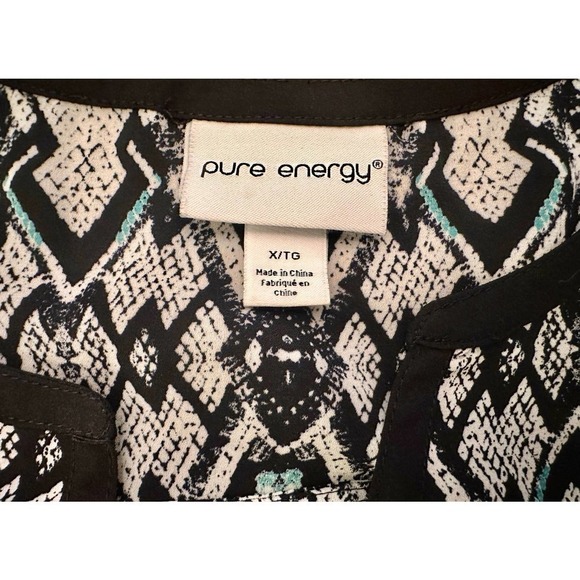 Nwt Pure Energy Sleeveless Blouse Tribal Pattern Size OX (US 12) - Picture 5 of 8